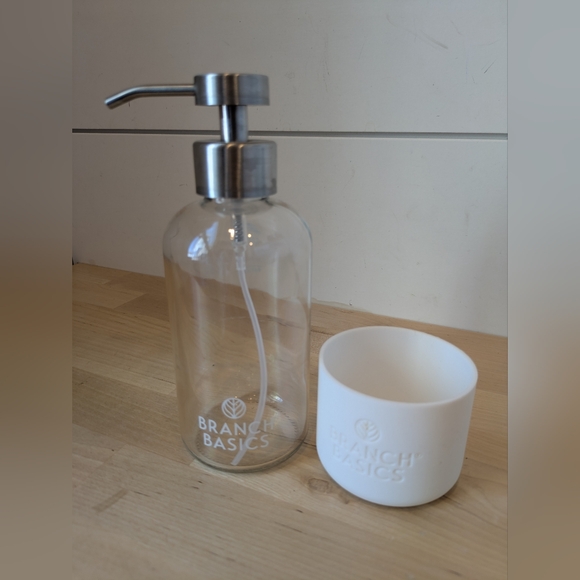 Branch Basics Glass Foaming Soap Dispenser - Picture 1 of 3
